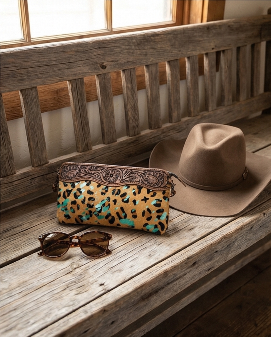 Crossbody Genuine Western Leather Women Bag June